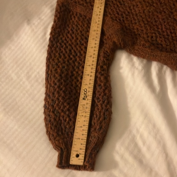 Small Women’s Soya concepts Cozy mohair / wool blend Brown Knit Sweater. - Picture 8 of 16